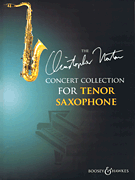 cover The Christopher Norton Concert Collection Tenor Sax and Piano cover